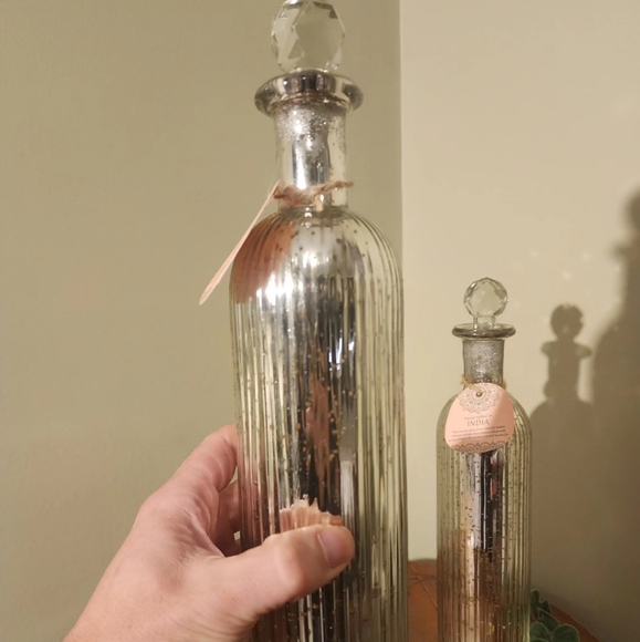 Handcrafted Artisan Glass Bottles - Picture 3 of 3